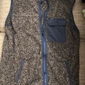 The Southern Shirt Company Gray and Blue Vest